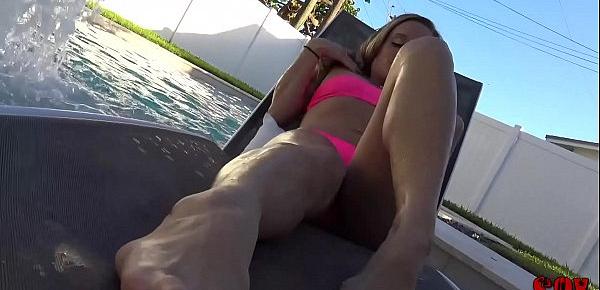  Blowjob by the pool with Tucker Stevens part 1